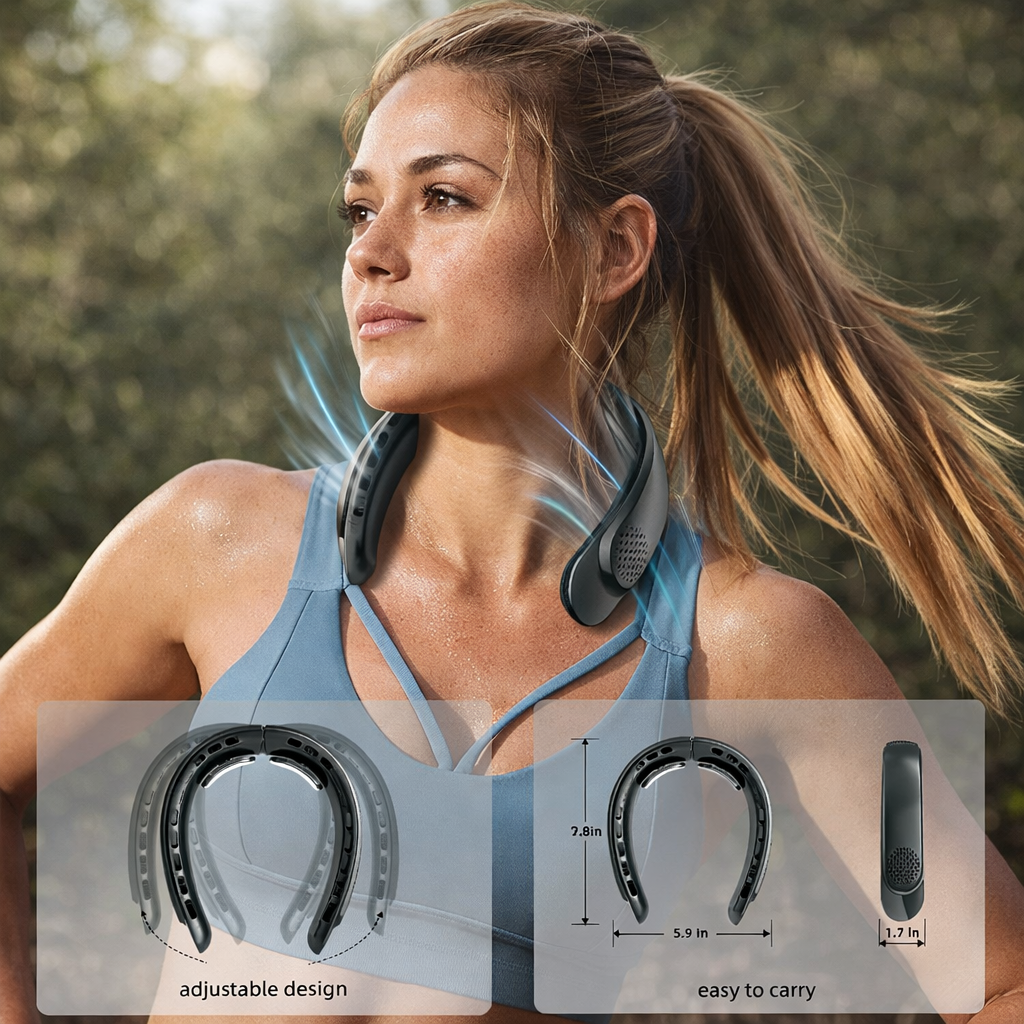 Eversoar™ Aero-Cool 360 – Votre Climatisation Personnelle Nomade Haute Performance